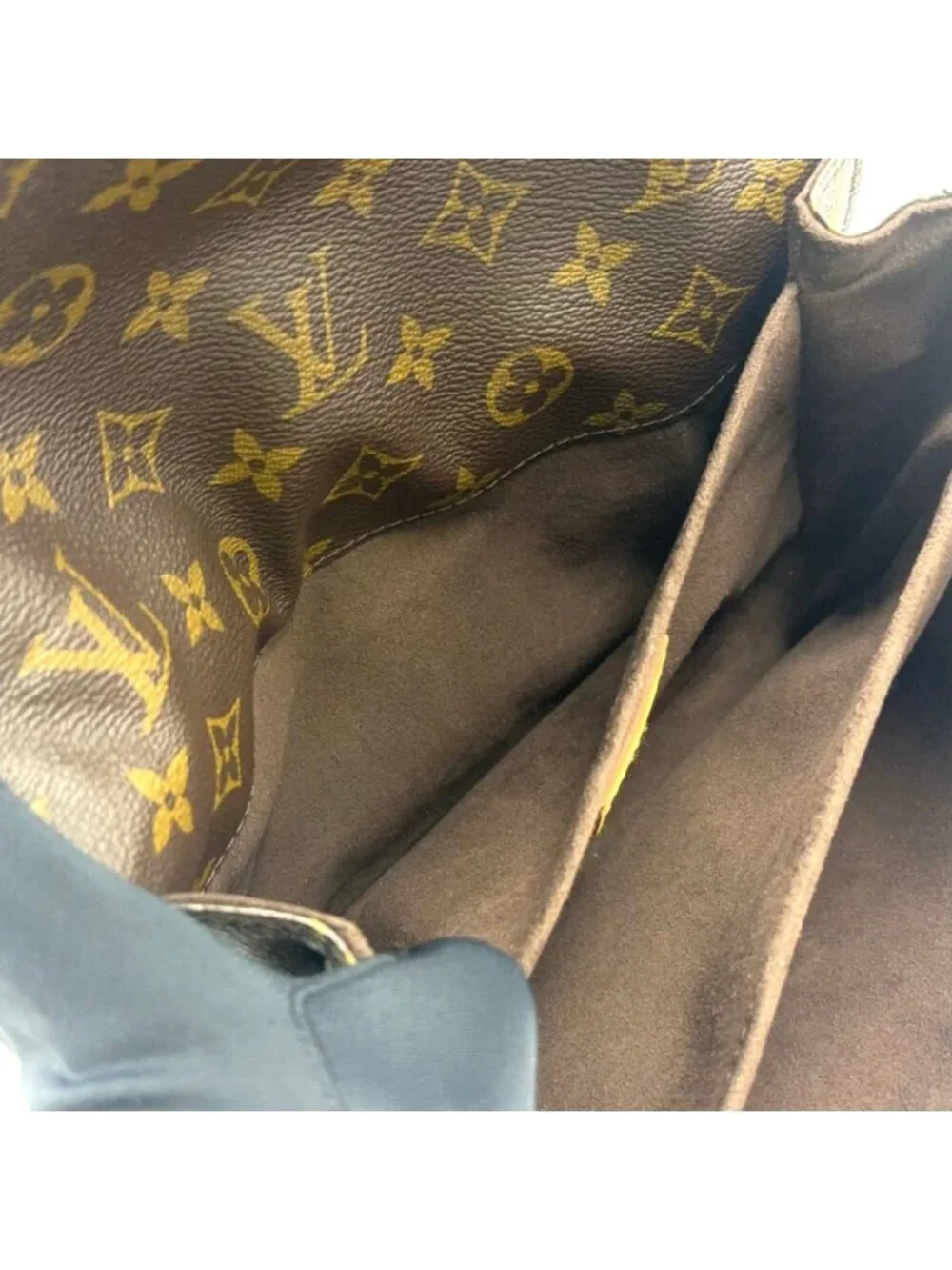 Louis Vuitton Pochette Metis MM Monogram Ready Leather Brown Light Handbag Gold